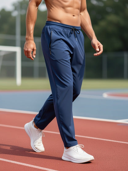 Pantalon de sport pour homme, lot de 3, léger, extensible, séchage rapide, pour course, escalade, activités en plein air – Vêtement de sport respirant multicolore pour l'été, S-XXXL
