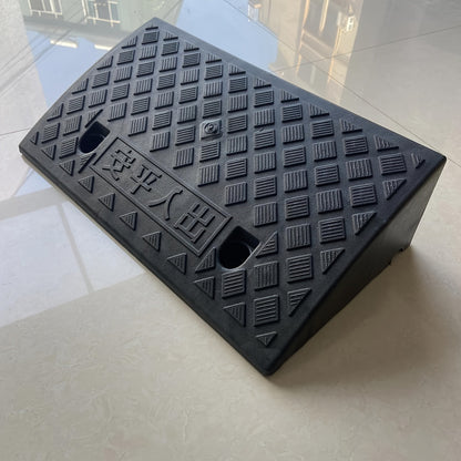 Lot de 2 rampes de chargement robustes en plastique – Rampes portables antidérapantes et résistantes aux intempéries pour voitures, camions, vélos, fauteuils roulants et équipements médicaux, plusieurs hauteurs disponibles