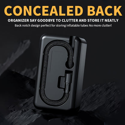 Compresseur d'air portable rechargeable par USB-C – Pompe à air sans fil 150 PSI avec manomètre numérique, éclairage LED et 5 modes de gonflage pour voiture, moto, vélo, ballon – Outil de garage léger