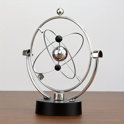 Newton's Cradle Pendulum Desk Toy Perpetual Motion Ball Kinetic Energy Physics Science Decoration for Home Office Desk Unique Gift for Adults Men Women Teens STEM Science Lovers Art Decor