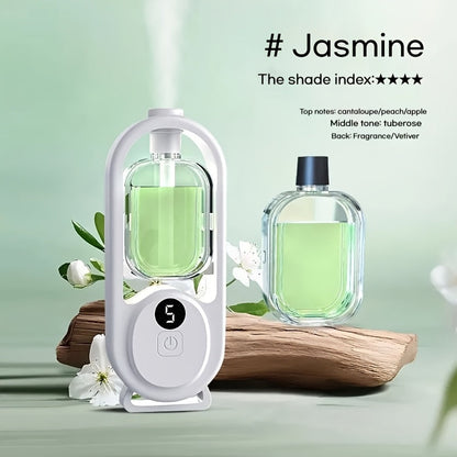 Essential Oil Diffuser Aromatherapy Humidifier with 7 Color LED Light, USB Powered Quiet Mini Aroma Diffuser for Bedroom, Office, Yoga & Home – Timer Setting, Multiple Scents Available