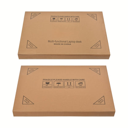 Plateau de lit pour ordinateur portable et repas – Grand plateau de petit-déjeuner avec porte-gobelet et tiroir pour canapé, sol, étude, lecture et écriture, table d'appoint portable