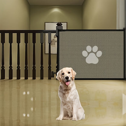 Barrière de sécurité pliable et portable pour animaux – Filet d'isolation en maille pliable pour portes intérieures, escaliers et pièces, disponible en petites et grandes tailles