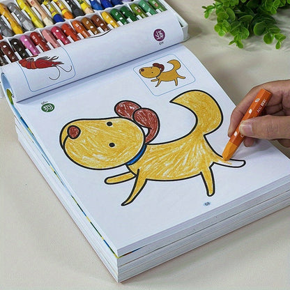 Livre de coloriage pour enfants de 160 pages avec animaux, océans, plantes et motifs graffiti – Joli livre d'images éducatif et ludique pour filles et garçons de 4 à 8 ans | Cadeau artistique amusant, apprentissage créatif sans écran