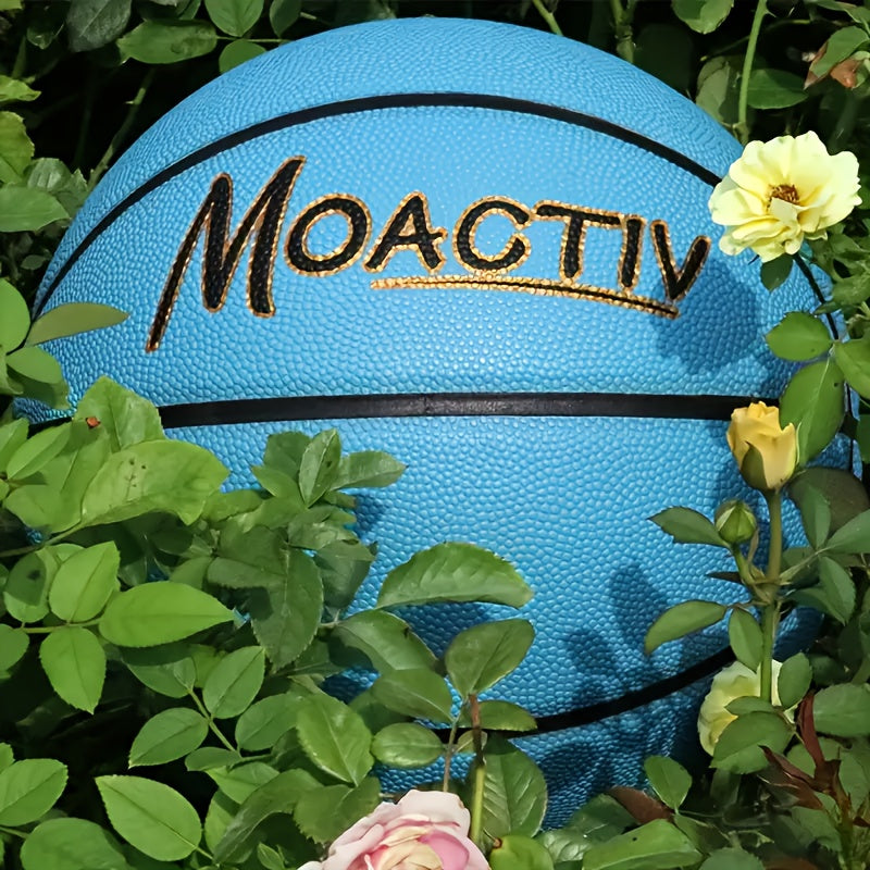 Ballon de basket gravé pour petit-fils et fils – Ballon de basket taille 7 personnalisé et inspirant avec pompe, cadeau de motivation pour anniversaire, Noël, fête, bleu rouge or noir