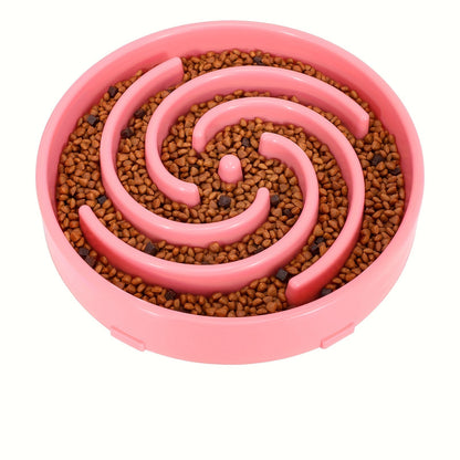 Large Slow Feeder Dog Bowl – Anti-Choke Maze Design for Healthy Eating, Durable PP Non-Toxic Material, Bloat Prevention Bowl for Large & Medium Breed Dogs