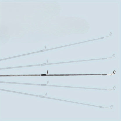 Canne à pêche en fibre de carbone 180 cm avec poignée en bois – Canne casting légère à deux sections, action moyenne, pour toutes les eaux, pêche au bar en eau douce et en mer, pour hommes et femmes