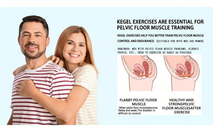 Coussin stimulateur électrique EMS pour le renforcement du plancher pelvien - Appareil d'exercices de Kegel pour la rééducation et la remise en forme à domicile pour hommes et femmes