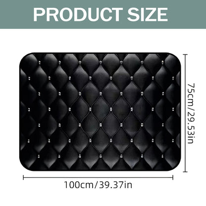 Tapis de coffre pour voiture – Revêtement de chargement antidérapant et imperméable avec motifs uniques, protection intérieure de véhicule durable contre la saleté, les déversements et les rayures, ajustement universel