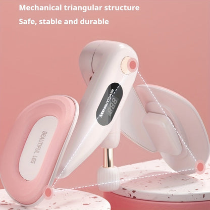 Appareil de renforcement du plancher pelvien et des cuisses avec compteur de répétitions – Musculation ajustable pour cuisses, fessiers et exercices de Kegel pour l'entraînement à domicile pour femmes