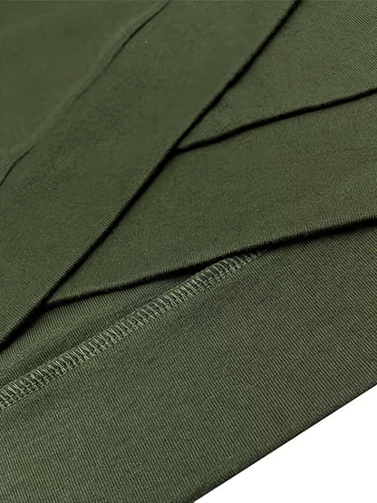 Women's Turtleneck Hooded Sweater Waist-Cinching Drawstring Pullover | Long Sleeve Raglan Hoodie in Pink Black Olive Green S M L XL XXL
