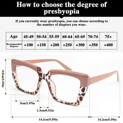 Lot de 8 paires de lunettes de lecture rétro rectangulaires pour femmes, design coloré, charnières à ressort, ajustement confortable, cadeau pour fête, vacances, Halloween, Noël, correction de +1,00 à +4,00