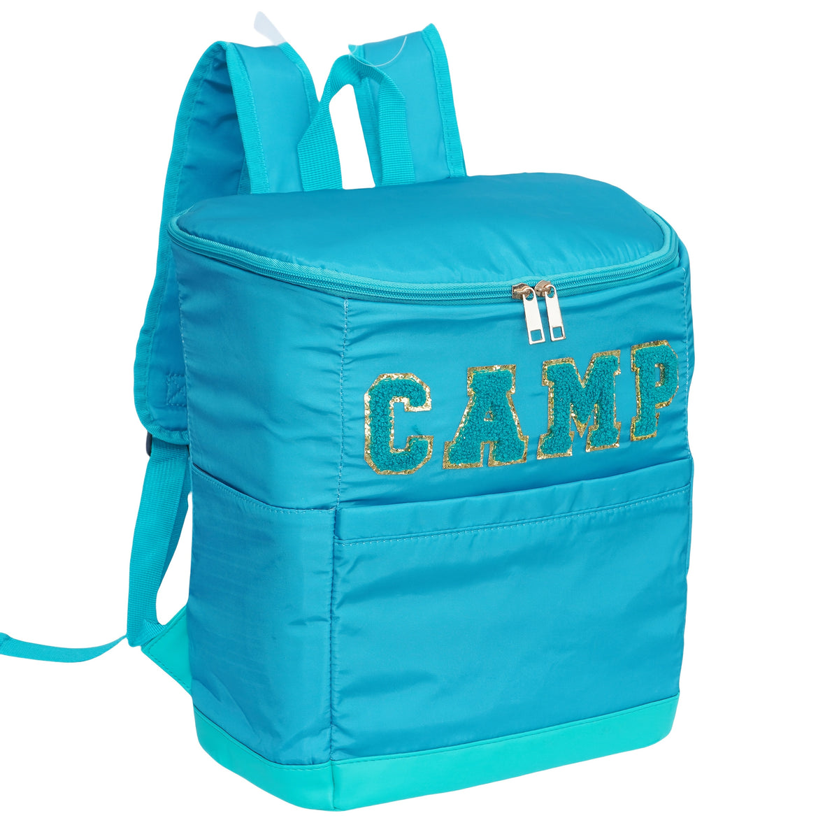 Sac à dos glacière isotherme 30 canettes motif léopard avec poches en filet et bretelles réglables - Sac glacière en nylon étanche pour la plage, le camping, le pique-nique, la randonnée, les voyages et l'usage quotidien