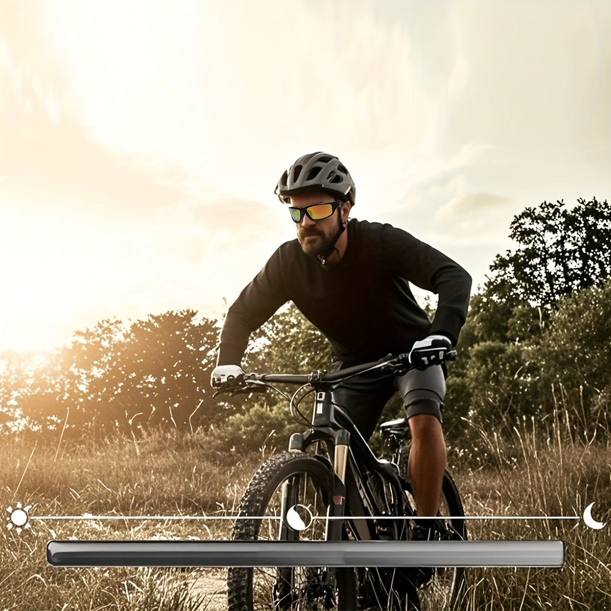 4 paires de lunettes de soleil de sport polarisées avec protection UV400 pour hommes et femmes – Lunettes tendance à monture intégrale pour le cyclisme, la course à pied, la pêche, l'escalade et les voyages en plein air, polychrome