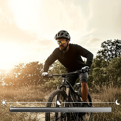 4 paires de lunettes de soleil de sport polarisées avec protection UV400 pour hommes et femmes – Lunettes tendance à monture intégrale pour le cyclisme, la course à pied, la pêche, l'escalade et les voyages en plein air, polychrome