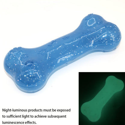 Squeaky Dog Chew Toy – Fun & Cute Interactive Squeaker Toy for Dogs, Reduces Boredom & Anxiety, Engages Chewing Instinct, Durable Dog Play Toy for Small Medium Large Dogs, Multiple Colors incl. Glow-in-Dark