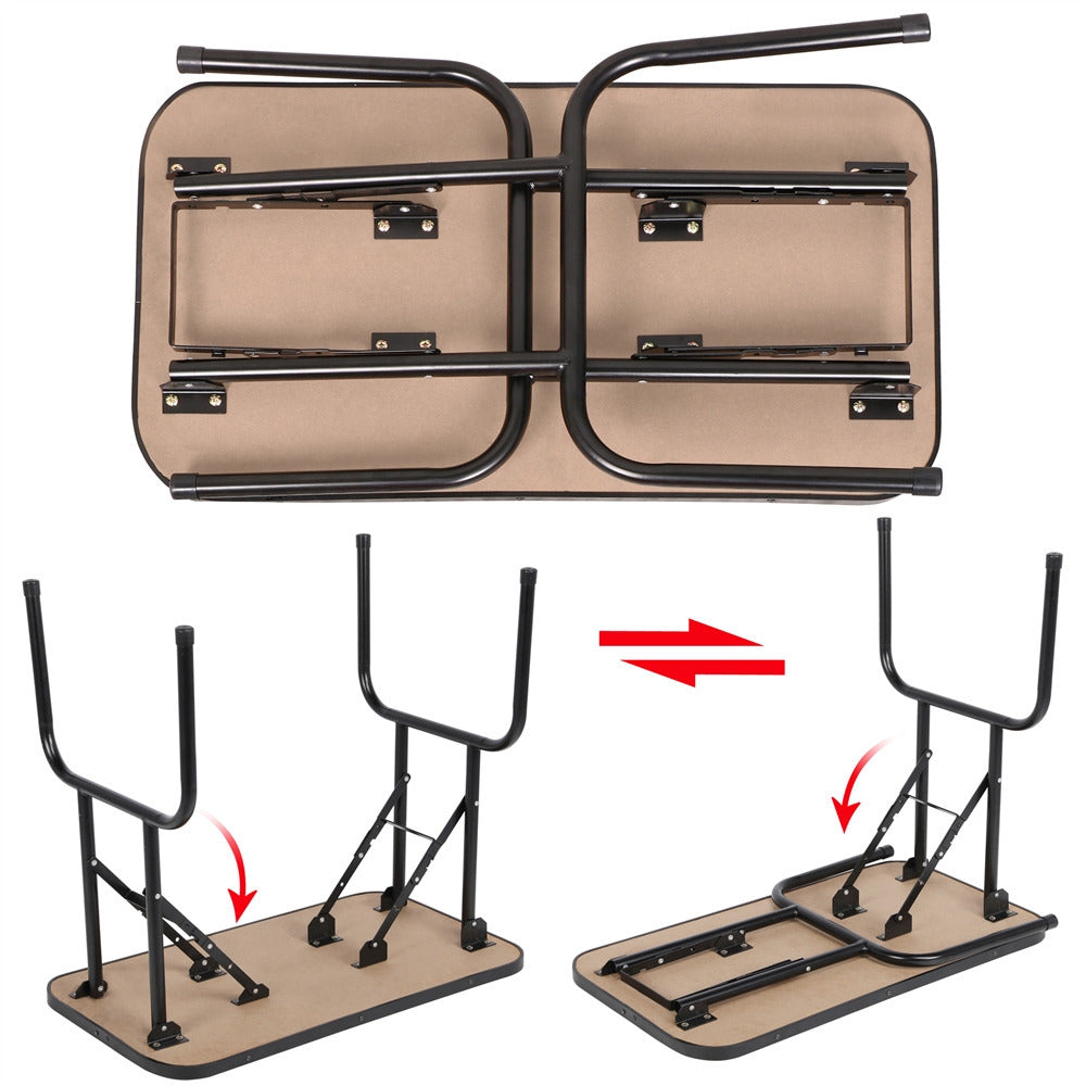 Table de toilettage pliable pour chiens et chats , bras réglable en hauteur avec surface antidérapante et imperméable et pieds pliants, station de beauté pour animaux portable pour la maison et les professionnels