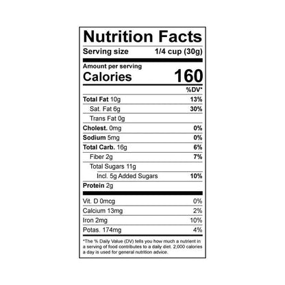 Raisins enrobés de chocolat noir en vrac - Enrobage de cacao riche et de qualité supérieure, friandise saine pour offrir, grignoter et remplir vos bols à bonbons
