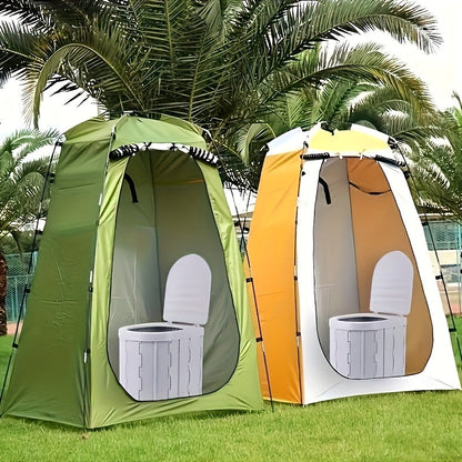 Tente de douche de camping escamotable portable – Cabine d'intimité, vestiaire léger et imperméable, tente de toilette extérieure pour le camping, la randonnée, la plage et le sac à dos, abri d'intimité à installation rapide