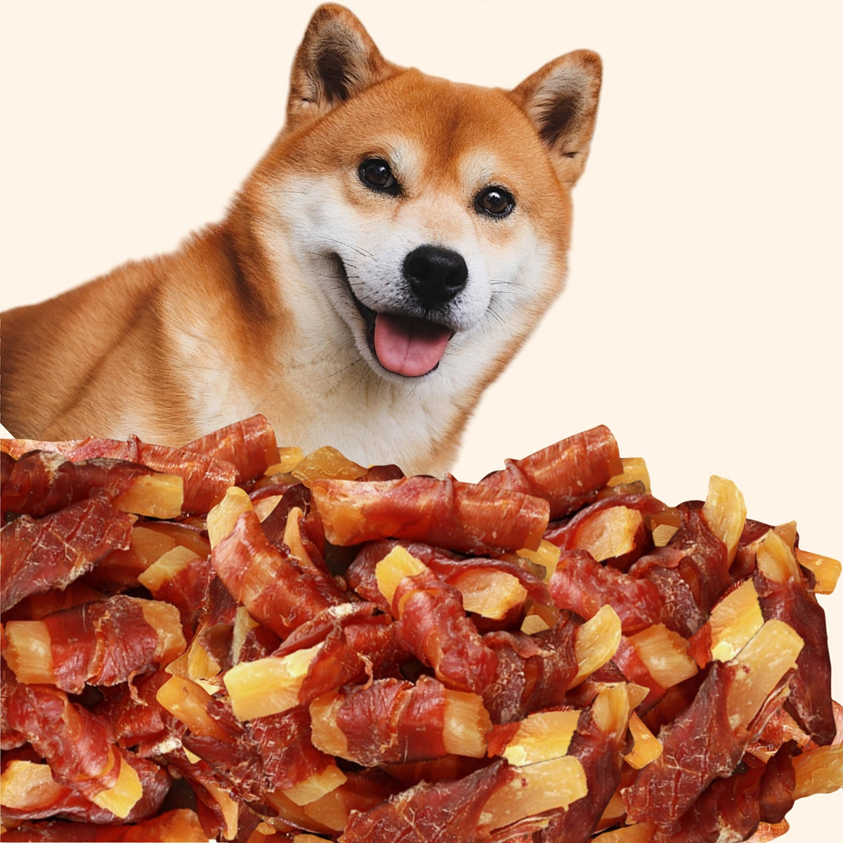 Friandises pour chiens au canard et à la patate douce, bâtonnets au poulet naturels riches en protéines pour petits, moyens et grands chiens, collations de dressage saines, digestes et avec céréales