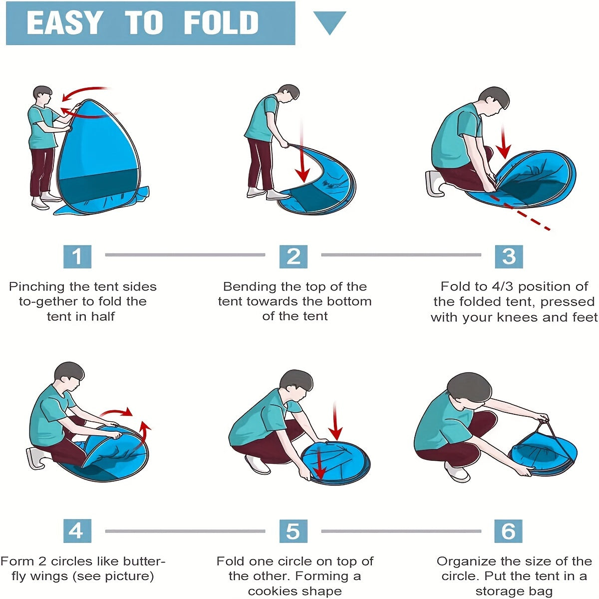 Tente de plage pop-up pour 2-3 personnes, abri solaire portable avec protection UV et revêtement argenté anti-UV, auvent de camping facile à monter avec sac de transport et piquets pour la plage, la pêche, la randonnée et le jardin, bleu et vert
