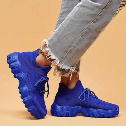 Chaussures de running à amorti pour femmes – Baskets respirantes à semelle souple et col élastique pour la course sur route, les sports de plein air et le quotidien, cadeau pour maman ou petite amie, 6 couleurs, tailles US 6–12