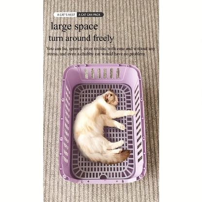 Caisse de transport pour animaux certifiée pour l'aviation – Approuvée IATA et FAA, transporteur portable pour chiens et chats, conforme aux normes des cabines aériennes, respirant, robuste, facile à assembler, caisse de voyage pour petits animaux.