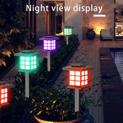 Lot de 6/12/24 lampes solaires d'extérieur pour jardin, étanches IP44 | Éclairage paysager LED blanc chaud/multicolore pour allée, cour, terrasse et décoration de fête – Marche/arrêt automatique