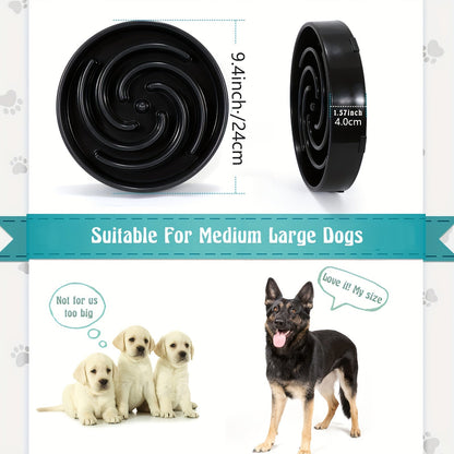 Large Slow Feeder Dog Bowl – Anti-Choke Maze Design for Healthy Eating, Durable PP Non-Toxic Material, Bloat Prevention Bowl for Large & Medium Breed Dogs