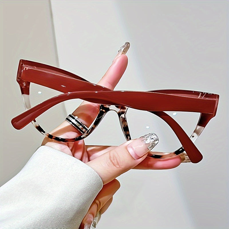 Lot de 3 lunettes de lecture pour femmes – Verres photochromiques, charnières métalliques, design minimaliste bicolore, lunettes de presbytie élégantes +1.00 à +4.00, cadeau mode pour femmes