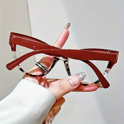 Lot de 3 lunettes de lecture pour femmes – Verres photochromiques, charnières métalliques, design minimaliste bicolore, lunettes de presbytie élégantes +1.00 à +4.00, cadeau mode pour femmes
