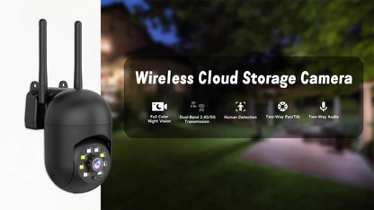 Caméra de sécurité intérieure, pack de 4, 3 MP, sans fil – stockage cloud, Wi-Fi double bande 2,4 G/5 G, détection de mouvement par IA, audio bidirectionnel et vision nocturne couleur pour système de surveillance domestique