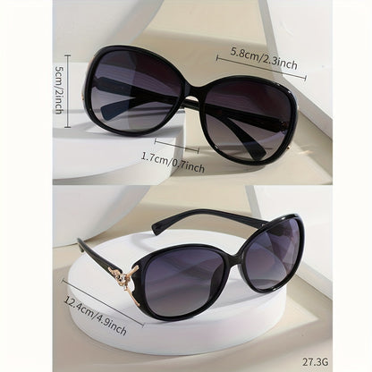 Lot de 3 paires de lunettes de soleil opaques surdimensionnées pour femme – Lunettes de soleil rétro anti-reflets tendance pour Halloween, Noël, fêtes et usage quotidien