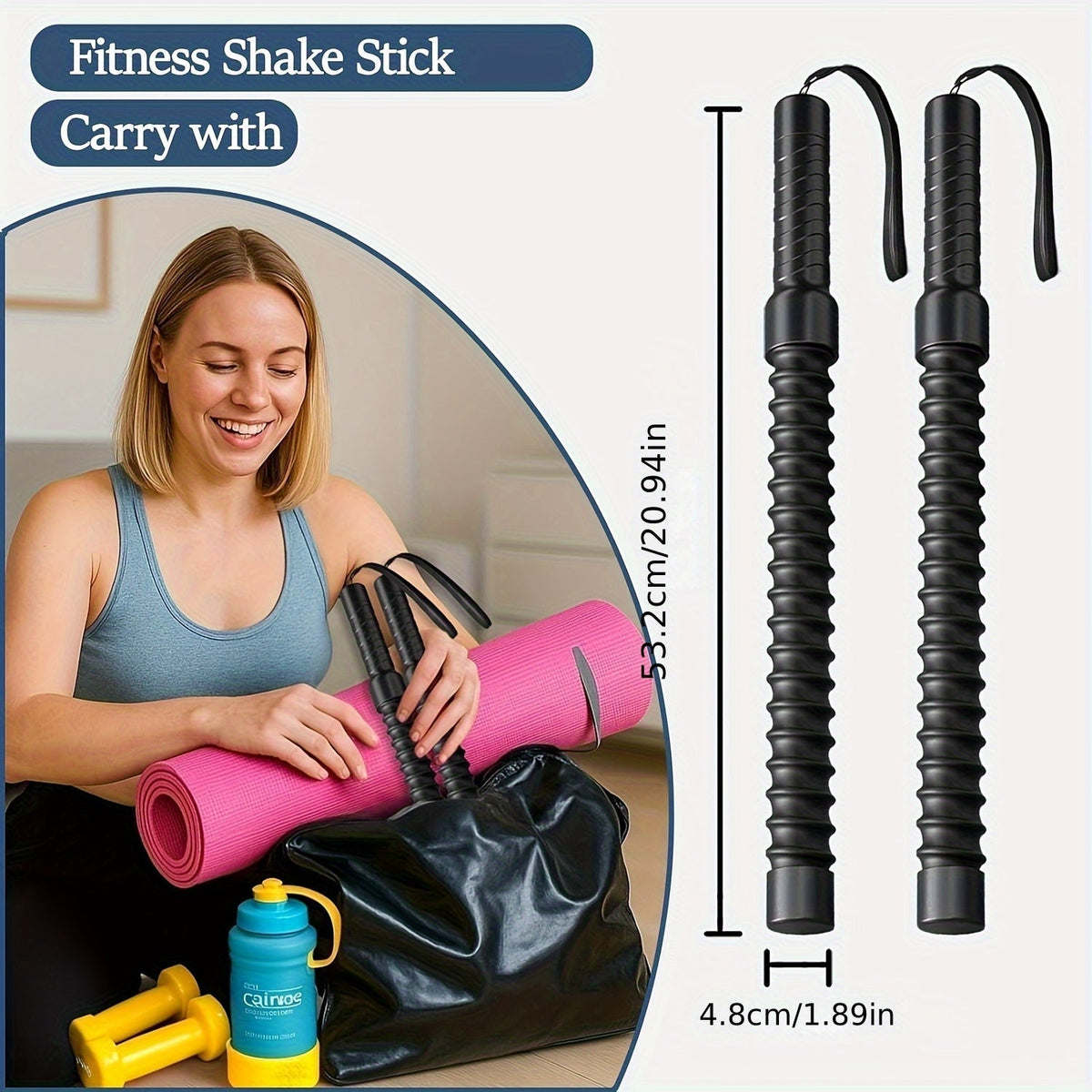 Ensemble de cordes de combat sans fil, 2 pièces – Corde de combat portable pour entraînement musculaire des bras à domicile, équipement de fitness pour hommes et femmes, exercice en intérieur et en extérieur